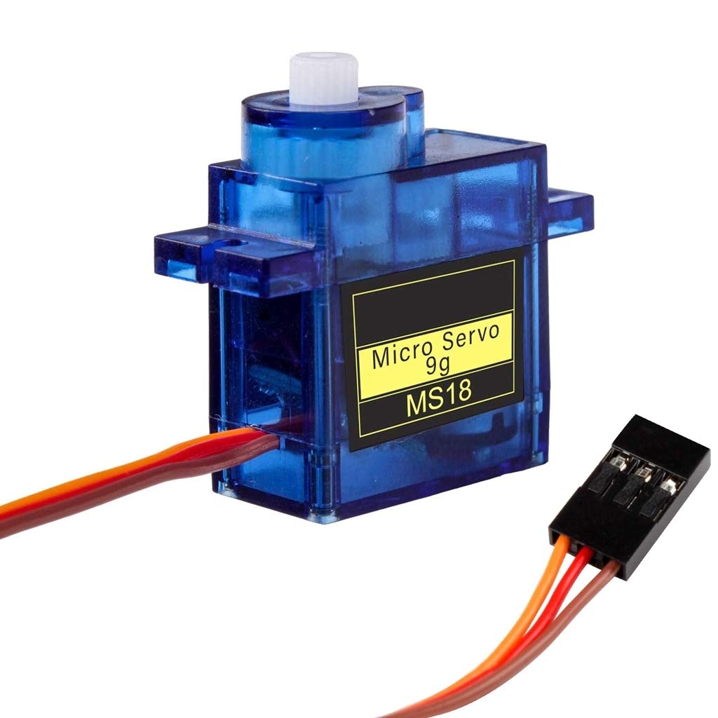 ICQUANZX 5pcs SG90 9G Micro Servo Motor Kit, RC Robot Arm/Hand/Walking Helicopter Airplane Car Boat Control Cable, Mini Servo Arduino Project