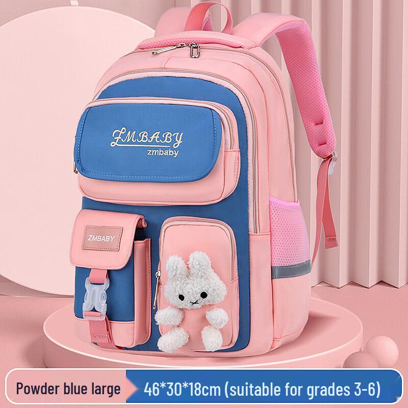 Sesame Baby Cartoon School Backpack for Girls