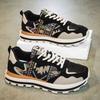 Fashion Versatile Printed Daddy Shoes Men's Shoes Spring Casual Shoes Embroidered Men's Sneakers Board Shoes