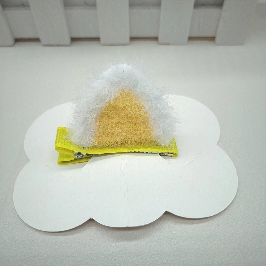 

Fluffy Cat Ear Hair Clips - Cute, Sweet, and Lovely Bangs Accessories for Adults - One Pair