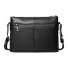 New JAGUAR Top Grain Cow Leather Crossbody Bag, Shoulder Bag Men's Black JA1T1201023101