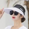 Foldable For Women Sunscreen UV Protection Travel Sun Hat Empty Top Hat Women Cap Korean Style Hat
