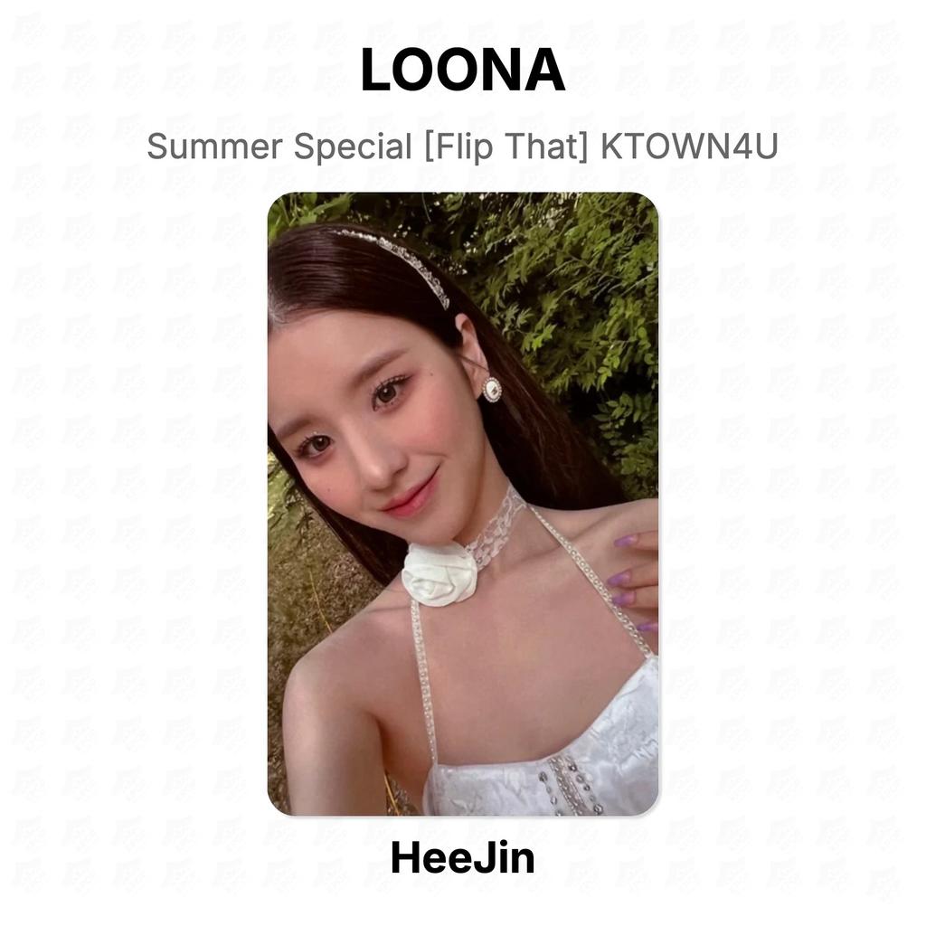 LOONA Summer Special [Flip That] KTOWN4U Official Photocard