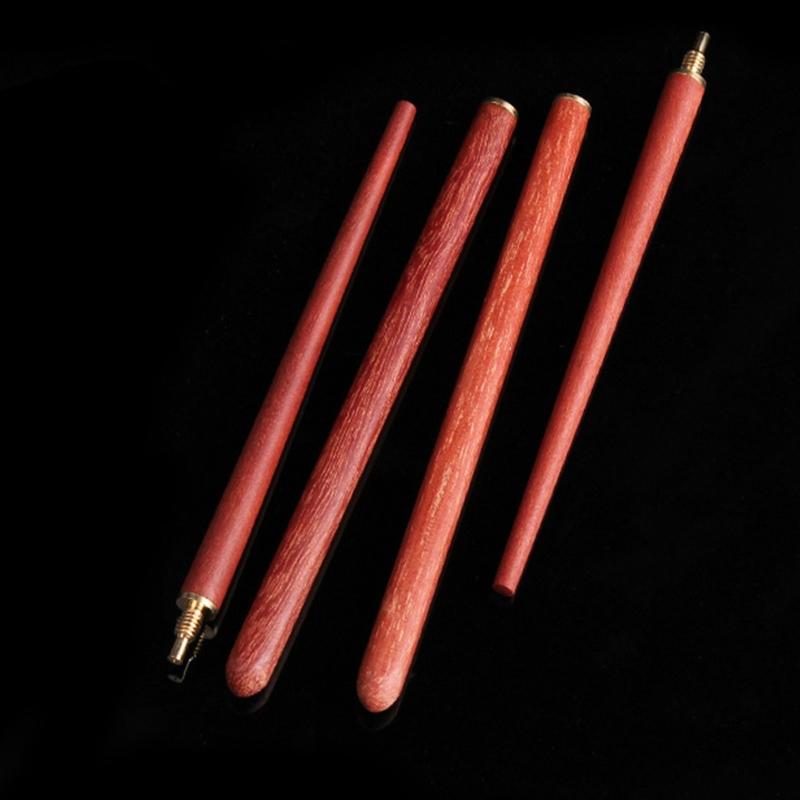 20.5cm Length Natural Wood Chopsticks Folding Cutlery for Outdoor Hiking Camping Easy Carrying Dinnerware