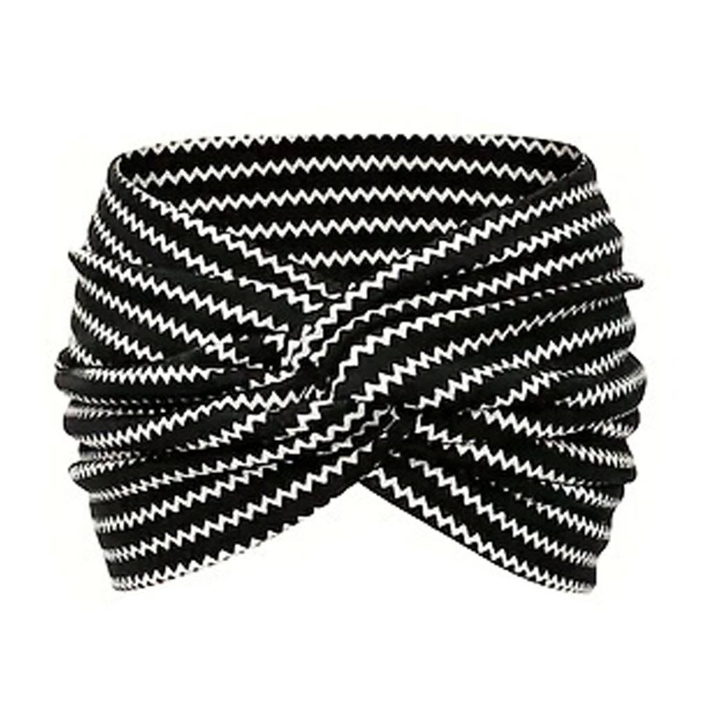 Twisted Wide Headbands for Women Extra Large Turban Workout Headband Fashion Yoga Hair Bands Boho Twisted Thick Hair Accessories