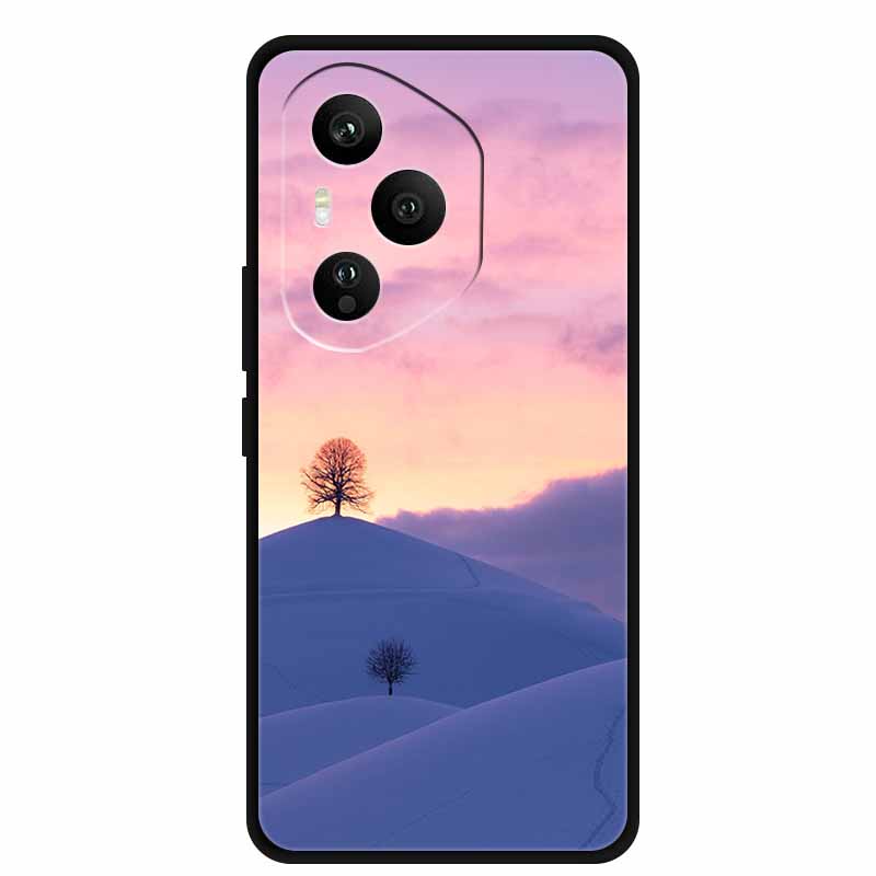 For Honor 400 Pro 5G Case Original Soft Silicone TPU Phone Cases Cover Honor400 Pro DNP-NX9 6.7" Fashion Protector Planet Capa