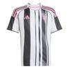 Adidas Juventus Collaboration Aeroready T-Shirt Fashion Comfortable Soft Skin-Friendly Short Sleeve Kids Tops White Black JN5237