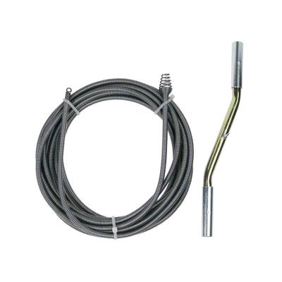 Kakudai Pipe Cleaner for Drain Pipe Cleaning, Length 7.5m, 605-010-7.5, Black