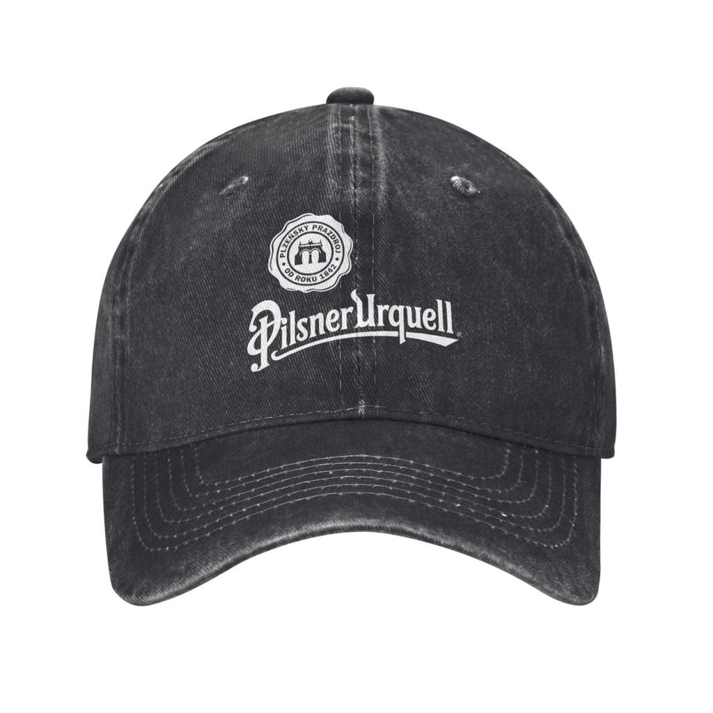Tee Luv Pilsner Urquell Bier Denim Kappe Langlebig für Alle Jahreszeiten Sommerhut Herren Baseballkappe