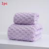 Coral Fleece Bath Towel With Absorbent Softness For Adults And Beach Use