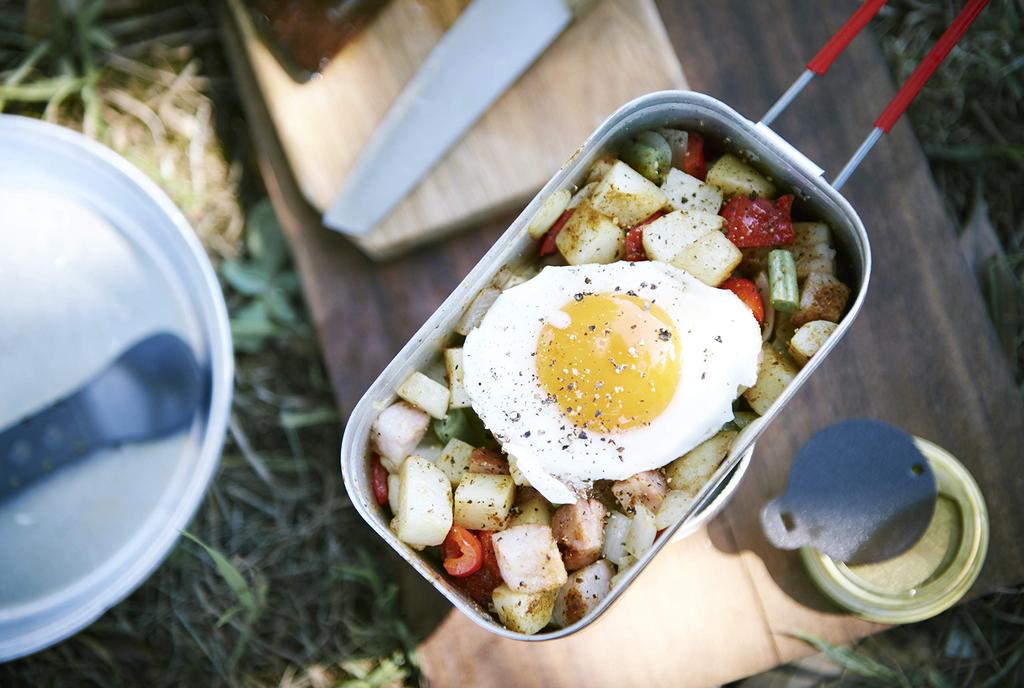 Trangia Large Mess Tin with Red Handle