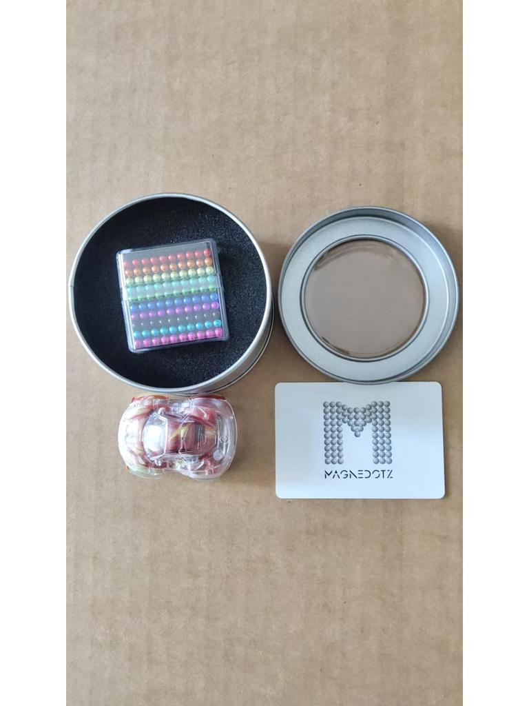 Neodymium Iron Boron Toy Magnet Silver 3-5mm Strong Magnetic Ball