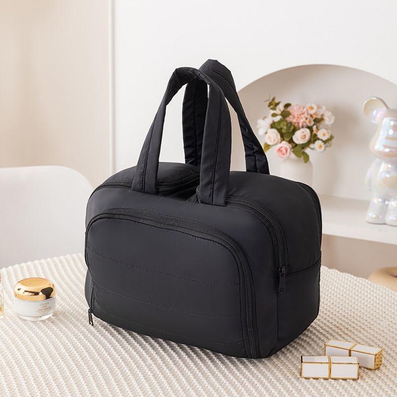 Cartoon Pattern Cute Portable Lightweight Makeup Bag Women's Travel Storage Bag Handheld Organizer Cosmetic Pouch Wash Bag