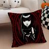Mysterious Cool Comic EEmily The Strange Cushion Cover Throw Pillow Cover Hidden Button Durable Polyester Chair Cushion