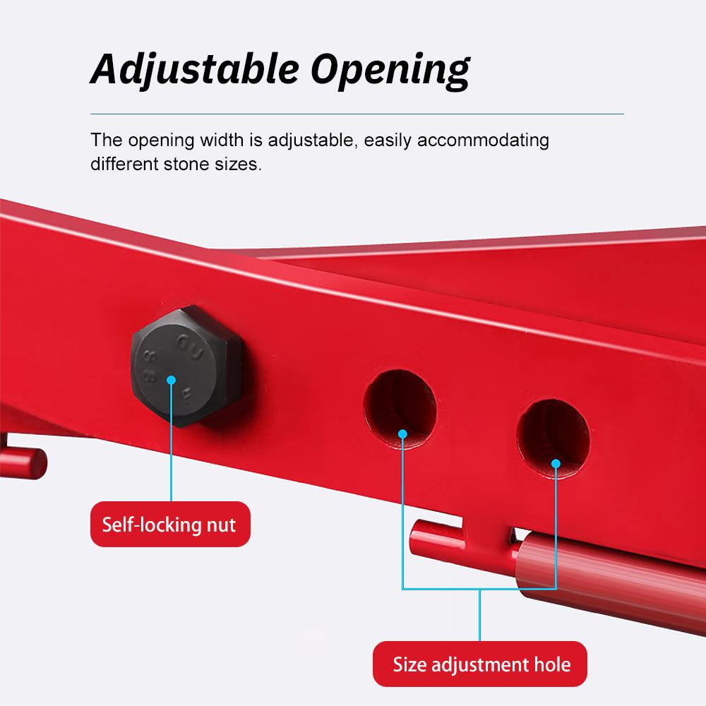 High-grip Stone Lifting Clamp Stone Plate Clamp Marble Slab Stone Handling Clamp Transportation Wood Stone Carrying Tool