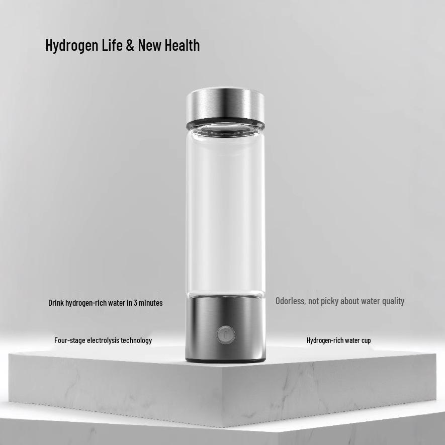 Portable Hydrogen Water Bottle - Large Capacity, Rapid Hydrogen Production, Health-Preserving Cup