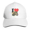 I Love Dump Truck Baseball Cap Luxury Women Cap Brand Unisex Cap Streetwear Fishing Caps Unisex Hats For Women Unisexs