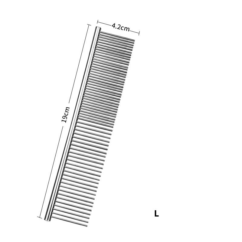 Pet Hair Removal Comb Anti-knot Removal Floating Hair Cleaning and Grooming Tool For Pets