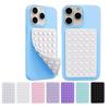 Silicone Suction Cup Phone Mount Double-Sided, Sticky Grip Suction Case Mount, Hands-Free Accessories for Tiktok Videos & Selfie