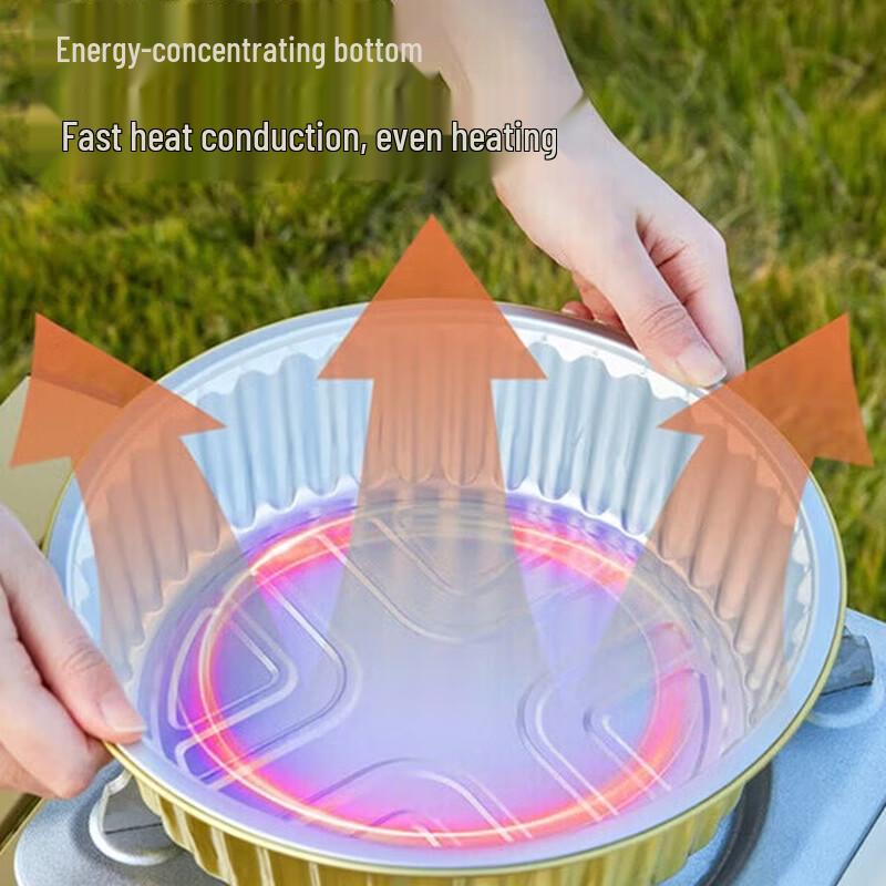 Disposable Air Fryer Aluminum Foil Bowls