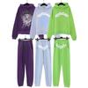 Marchio trendy americano Sp5der-555-555 felpa con stampa a stella set pantaloni produttori all'ingrosso uomo e donna