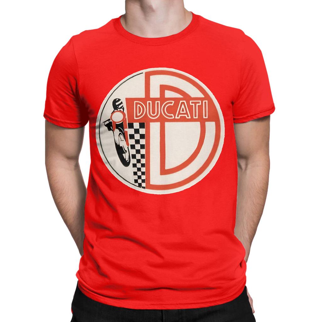 Classic Novelty 100 Cotton Tshirt Dducatis Tees Tops For Unisex