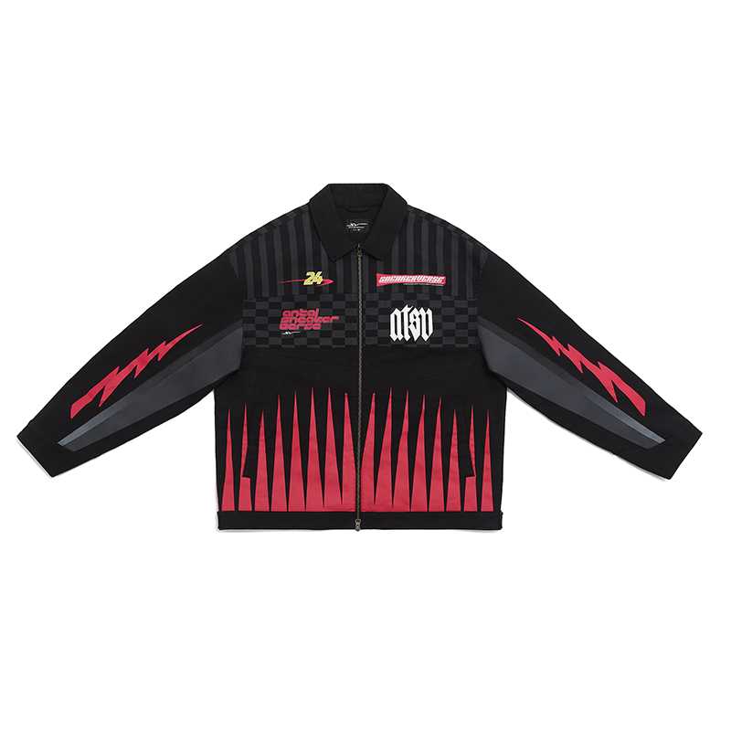 

Anta Lifestyle Series SV Series Striped Zipper Fitted Polo Long Sleeve Jacket Unisex jackets 172548603V-1 L