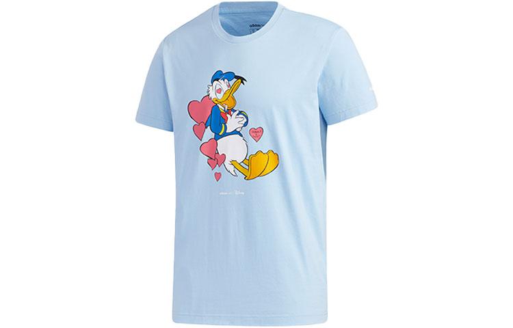 Adidas Neo x Disney T Shirt Men s Pink Blue GJ5638 S