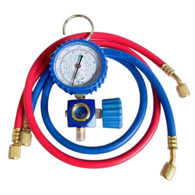 R134A Manifold Gauge Set Practical Auto AC Recharge Kit AC Manifold Gauge Set Precise Manifold Gauge Hose Kit Automotive AC