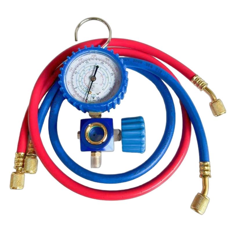 

R134A Manifold Gauge Set Practical Auto AC Recharge Kit AC Manifold Gauge Set Precise Manifold Gauge Hose Kit Automotive AC United States