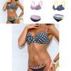 Trendy 2018 Fashion Bikinis Set For Women With Push-up Padded Design And Polka Dots