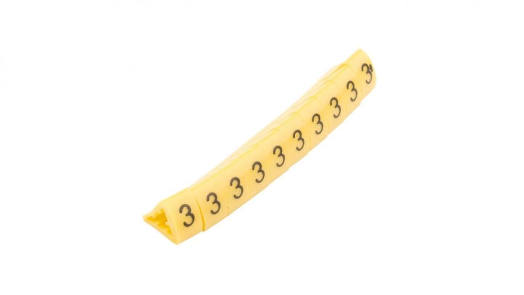 Wire Marker Oz-2/3 Yellow E04Zp-01020400400 /100 Pcs/