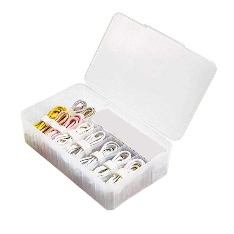 Oversized Large Capacity Cord Holders Cables Management Organizers With Reinforced Structure For Heavy Items Stacking