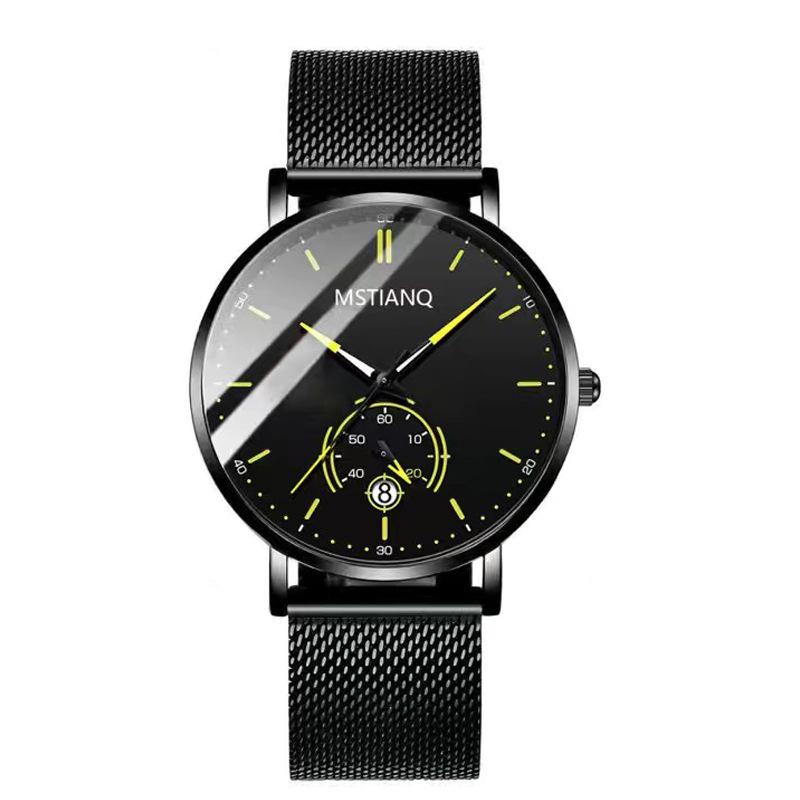 Simple Mori Men'S Watch Male Student Casual Quartz Watch Calendar Watch