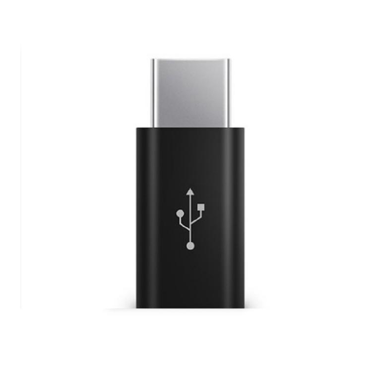 

MicroUSB to Type C Adapter, MicroUSB Male to Type C Female Connectors 480Mbps Transfer Speed for Data Transfer and Charg