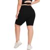 Women's High-Waist Peach Yoga Sports Pants - Elastic, Nine-Point Fit