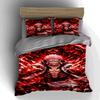 Fiery Character Design. Bedding Duvet Cover Sets Duvet Covers Pillowcases Gifts (1 * Duvet Cover 2 * Pillowcases, Without Duvet Insert)
