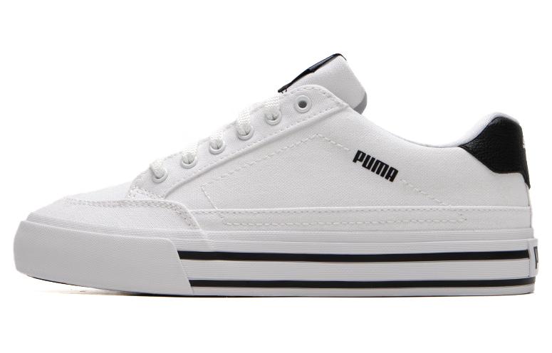 Puma Court Classic Vulc  White Black  45