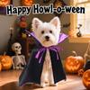 Halloween Cape for Cats and Small Dogs, Adjustable Pet Costume with Comfortable Drawstring Design