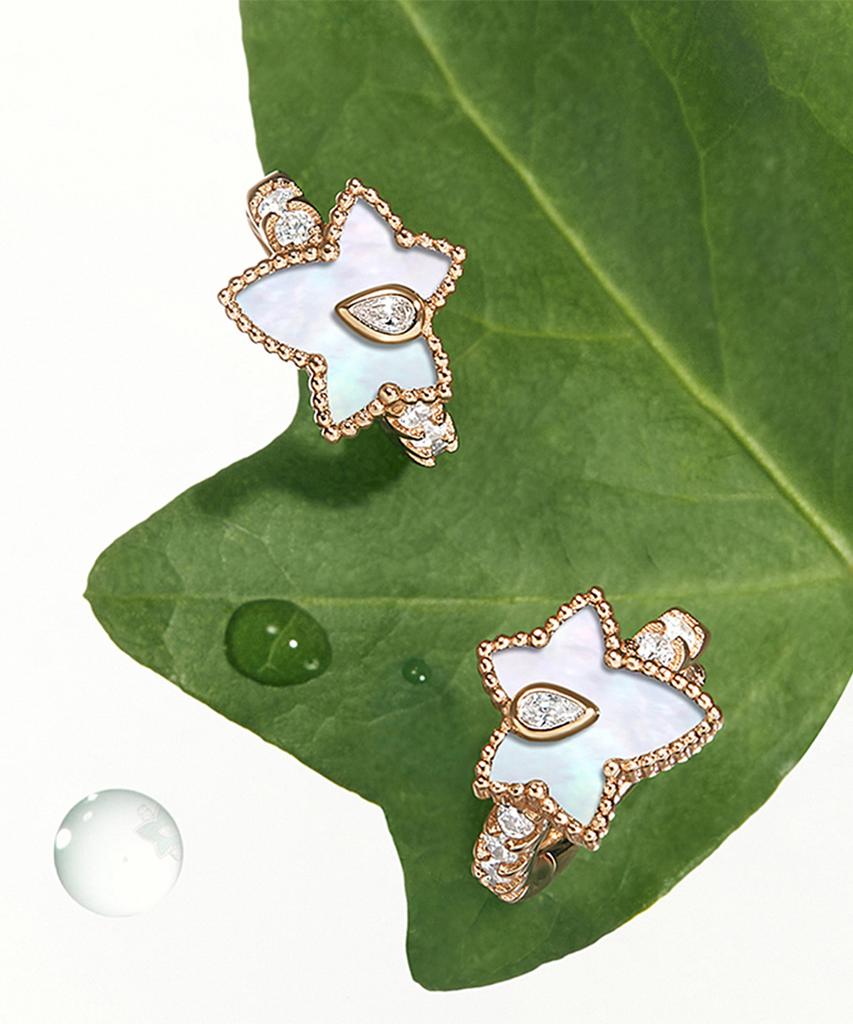 Lola Rose Ivy Mother-Of-Pearl Cubic Mini Women'S Earrings