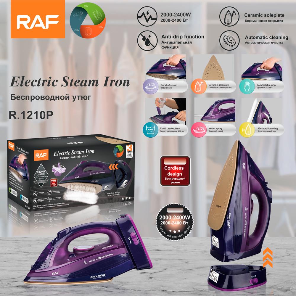 Compact Wireless & Corded Handheld Steam Iron for Clothes EU Standard