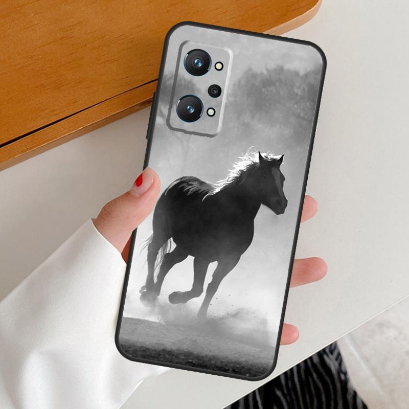 Running Horses Animal For Realme 15 Pro GT7 GT6 10 11 12 13 14 Pro Plus C67 C63 C61 C55 C51 C53 C35 C75 C65 Case