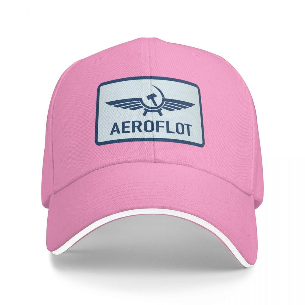 Unisex Baseball Hats Aeroflot Aviation Russe Pilote Aerospace Aviateur Outdoor Streetwear Sports Baseball Caps Cap Casquette Hat