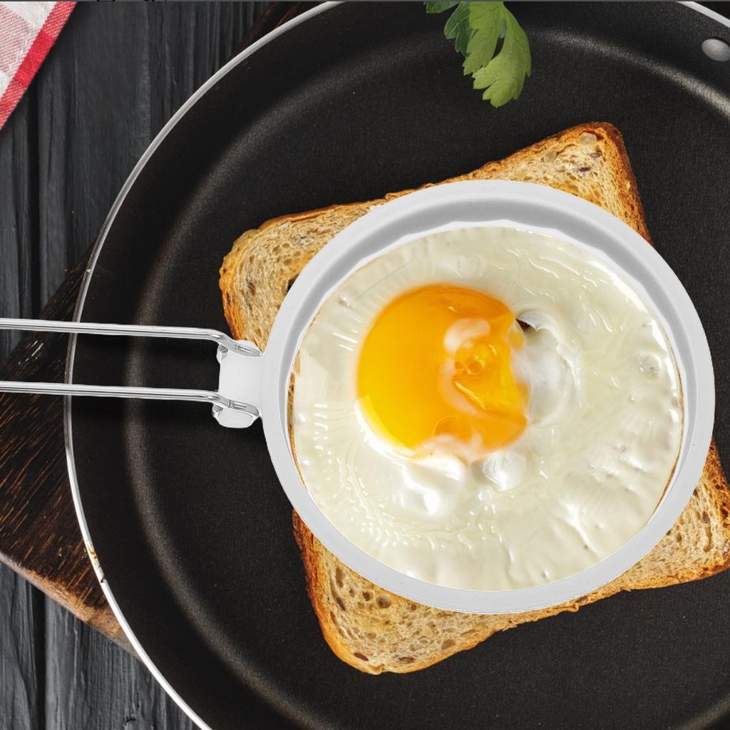 Silicone Egg Cooking Mold Nonstick Omelette Ring Pancake Mold Kitchen Gadget Creative Breakfast Kitchen Supplies