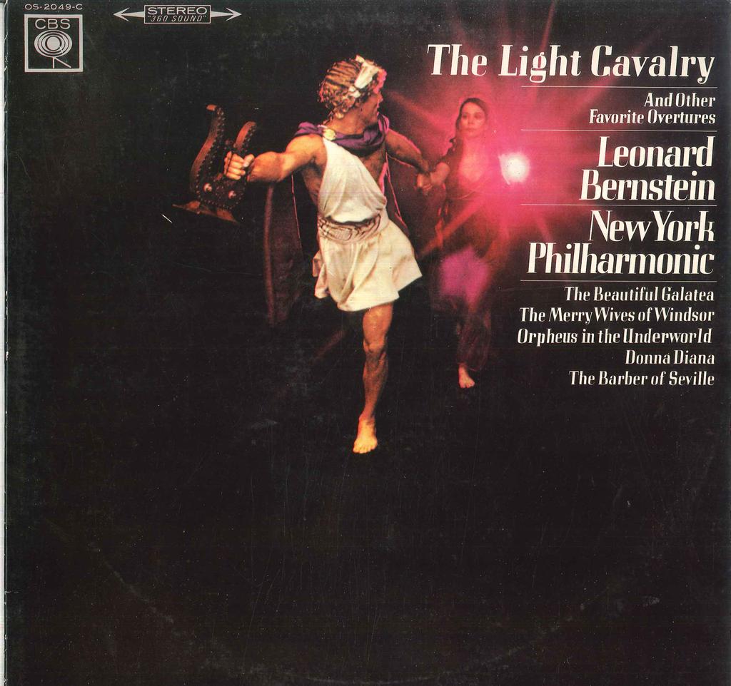 LP Record LEONARD BERNSTEIN NEW YORK PHILHAR  Rossini  Suppe Overtures OS2049C CBS SONY 1968 Japan Classical Used