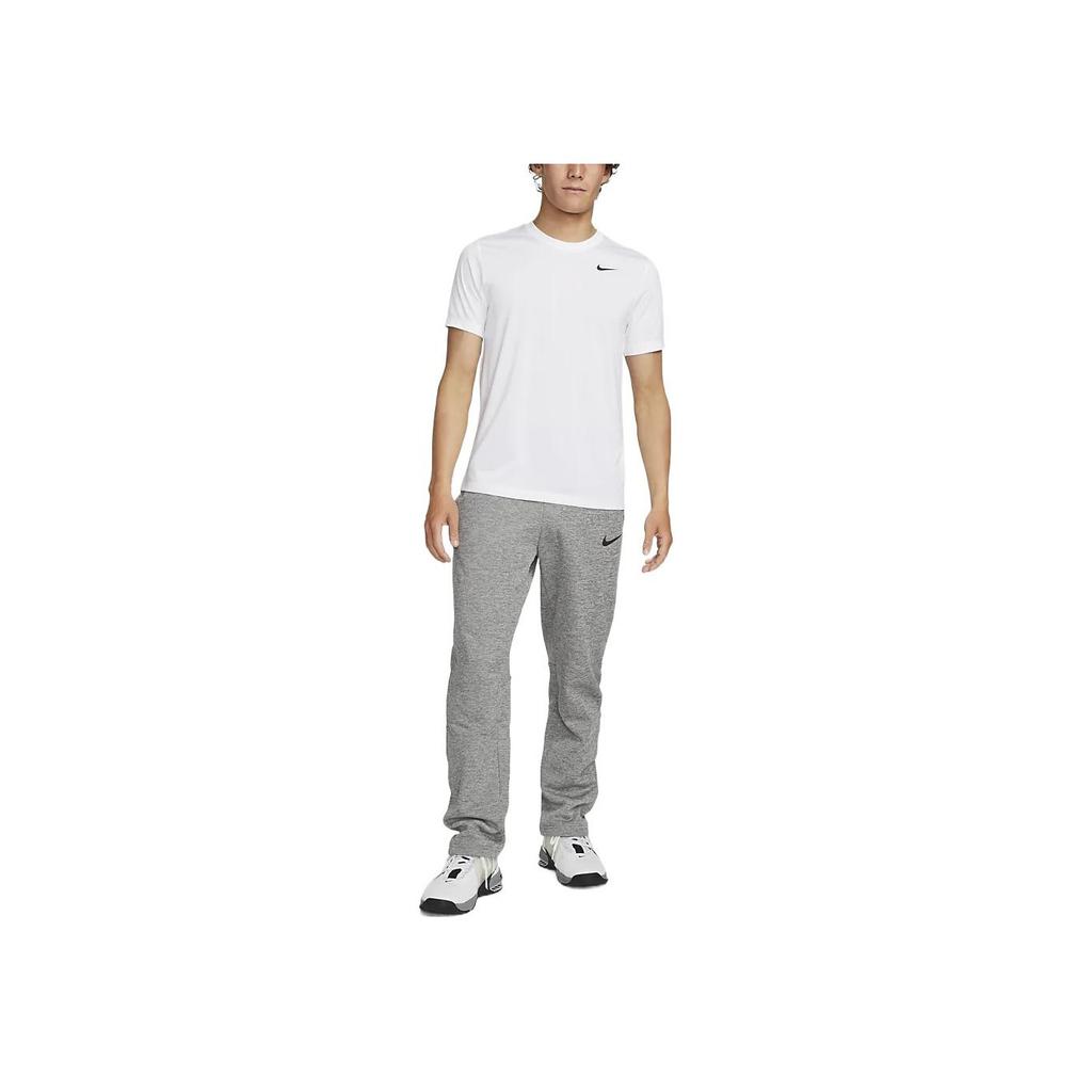Nike FW22 Solid Color Logo Print Pullover Short Sleeve T-Shirt Men Tops White DX0990-100