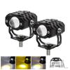 60W Motorcycle Spotlights Projector Lens 12V-60V Barra Led Lamp Super Bright Led Moto Explorers 4x4 Accessories