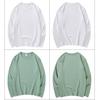 Autumn Men's Plus Size Long Sleeve T-shirt - Korean Style Round Neck for Teens