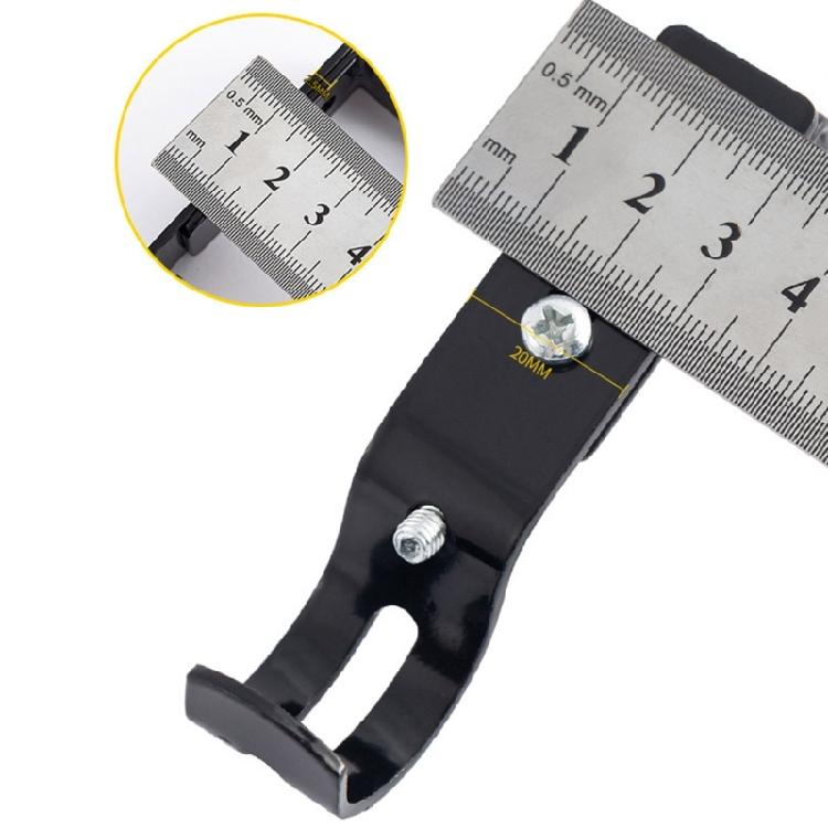 Curtain Rod Anchors, Adjustable Wall Mount Metal Brackets for Secure Drapery Hanging