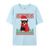 Rottweiler Santa Hat Snow Flake Ugly Tshirt Retro Printed T shirt Anime Tee Shirt Man Clothing Plus Size